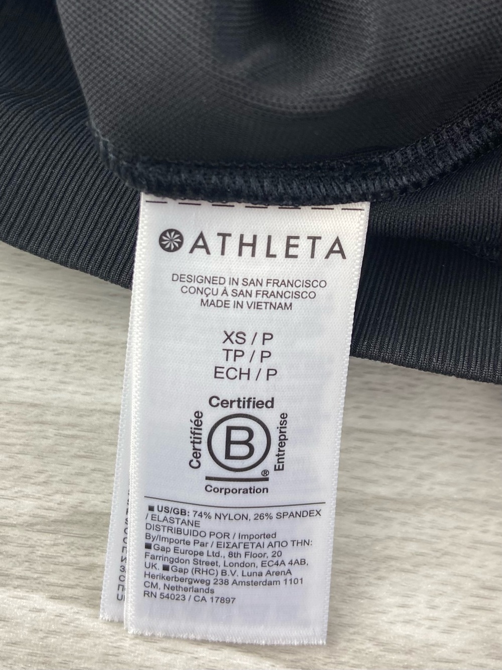Athleta Venice Flare Pant Side Slit Size XS Black - Picture 14 of 15